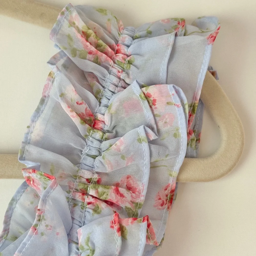 NWT | Abercrombie & Fitch Floral High Low Maxi Dress XS Tall Wedding Guest